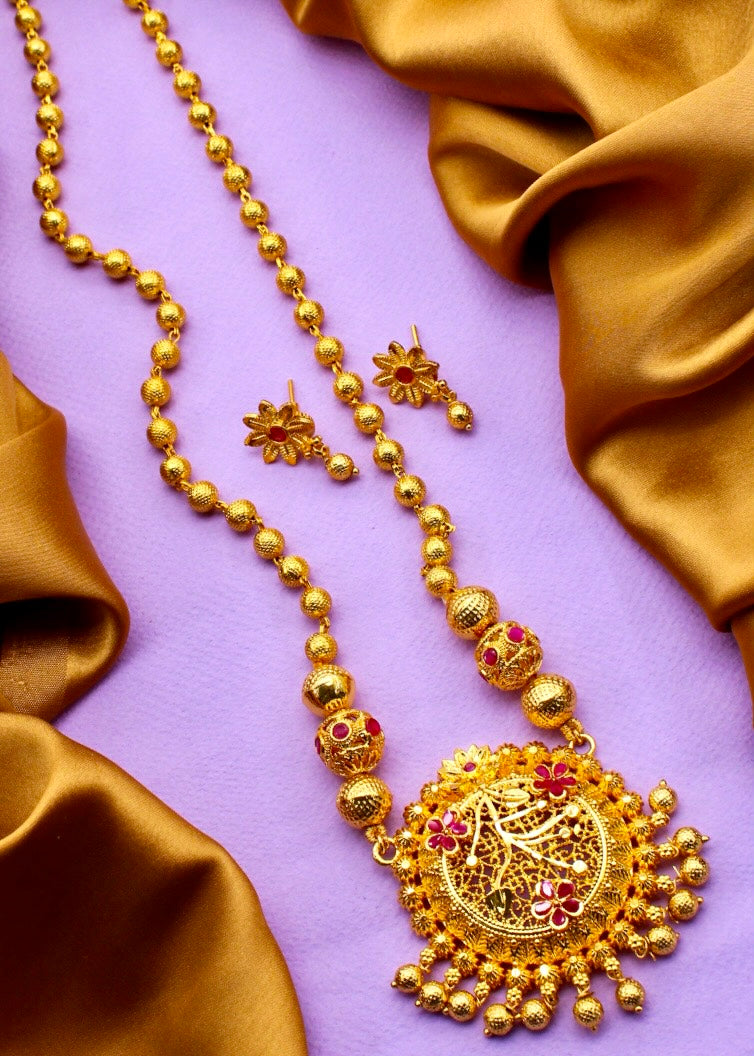 DESIGNER FLORET NECKLACE