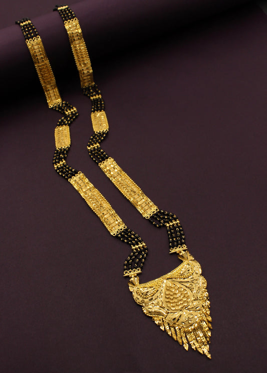 DESIGNER GOLD PLATED MANGALSUTRA