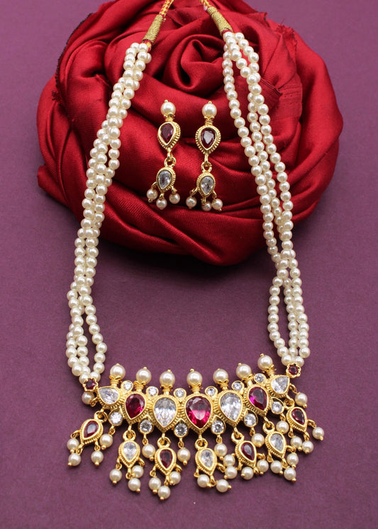 ETHEREAL MOTI TANMANI NECKLACE