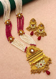 GORGEOUS RAJWADI MOTI NECKLACE