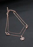 QUEENLY ROSE GOLD ANKLET