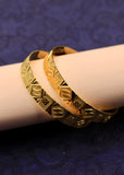 GLOSSY GOLD PLATED BANGLES