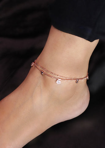 STYLISH DIA ANKLET