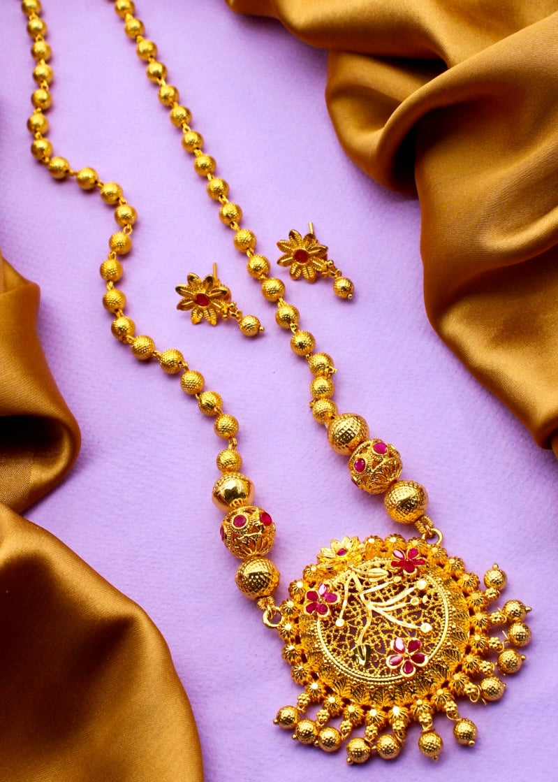 DESIGNER FLORET NECKLACE