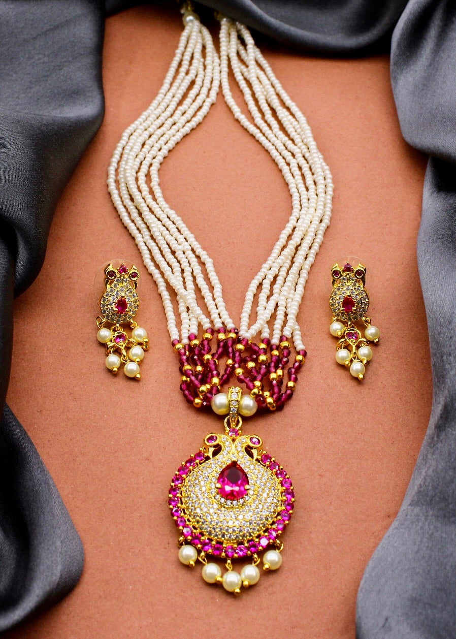 PEACOCK DESIGNER NECKLACE