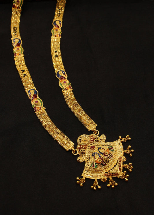 GRACEFUL PEACOCK DESIGNER MANGALSUTRA