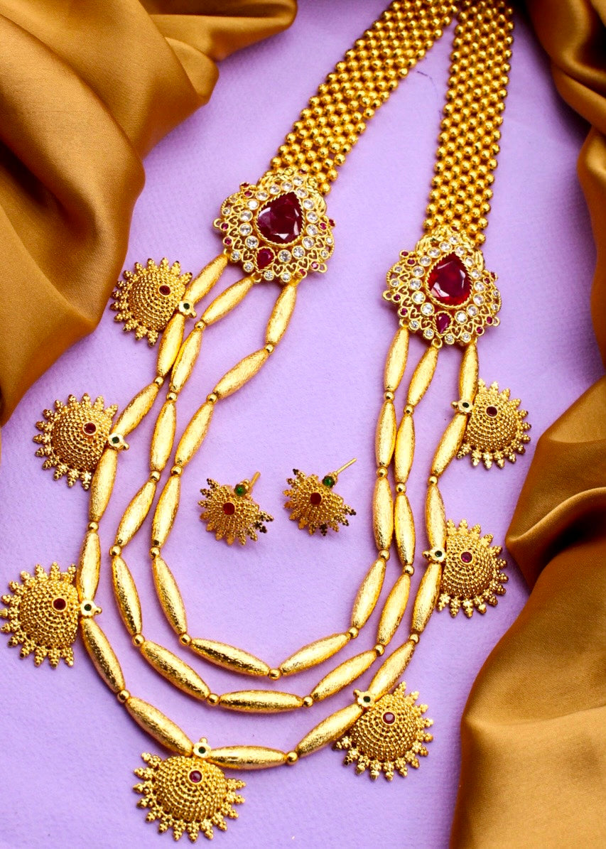 UNIQUE DESIGNER MALHAR NECKLACE