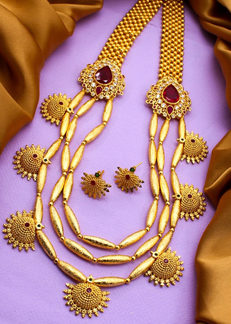 UNIQUE DESIGNER MALHAR NECKLACE