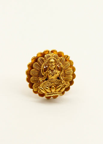 gold lakshmi ring | goddess lakshmi gold rings | lakshmi devi gold rings  online | latest lakshmi devi ring models | lakshmi ring