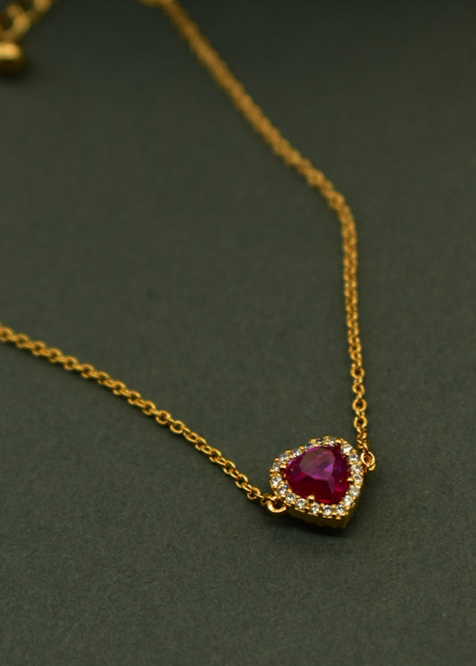 HEART SHAPE DIA BRACELET