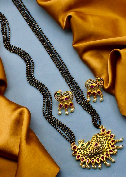 FANCY PEACOCK MANGALSUTRA