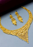 FLORESCENCE GOLD PLATED NECKLACE