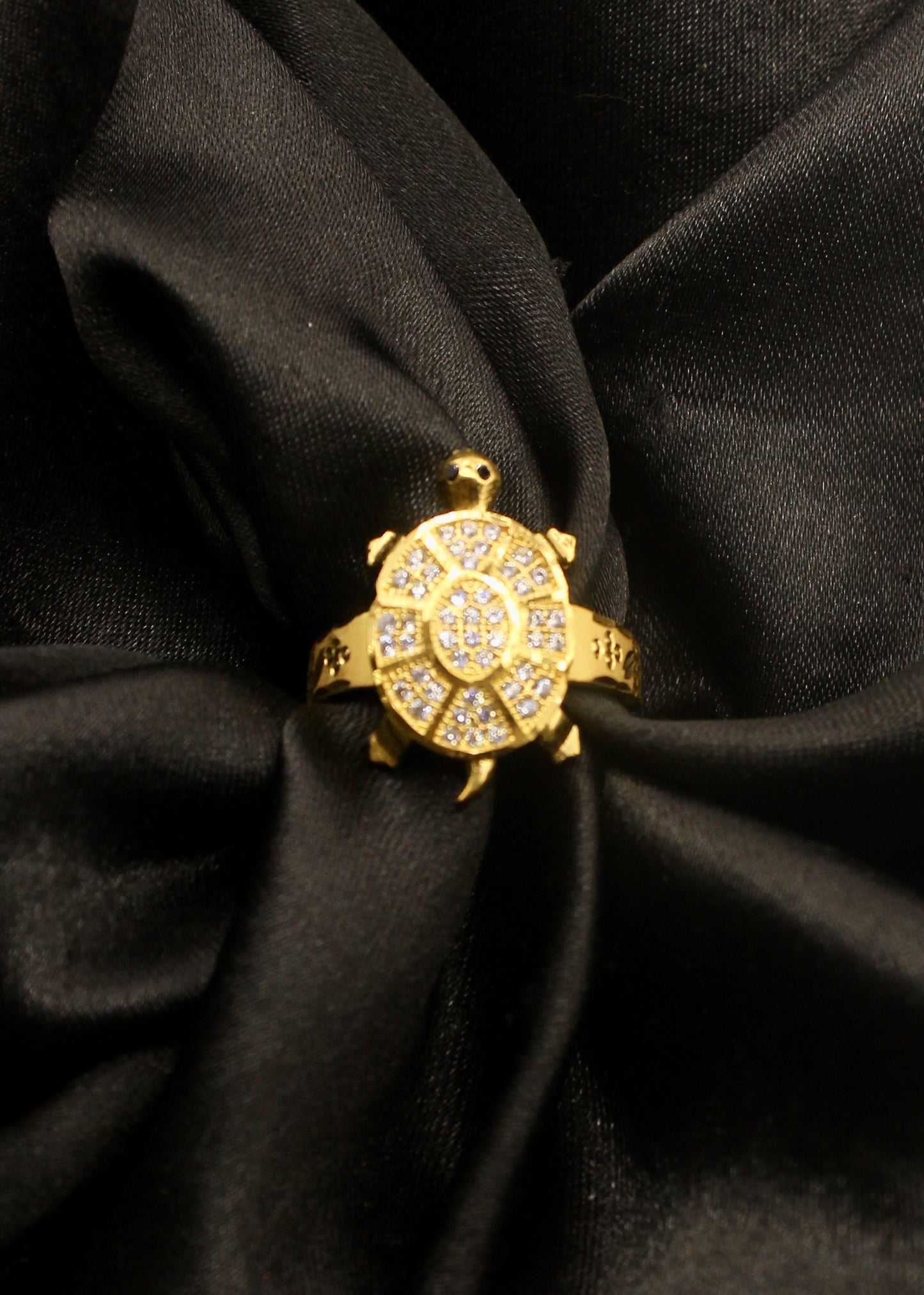 DESIGNER TORTOISE GOLDEN MEN'S RING