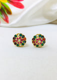 ELEGANT NAVRATAN STUDS