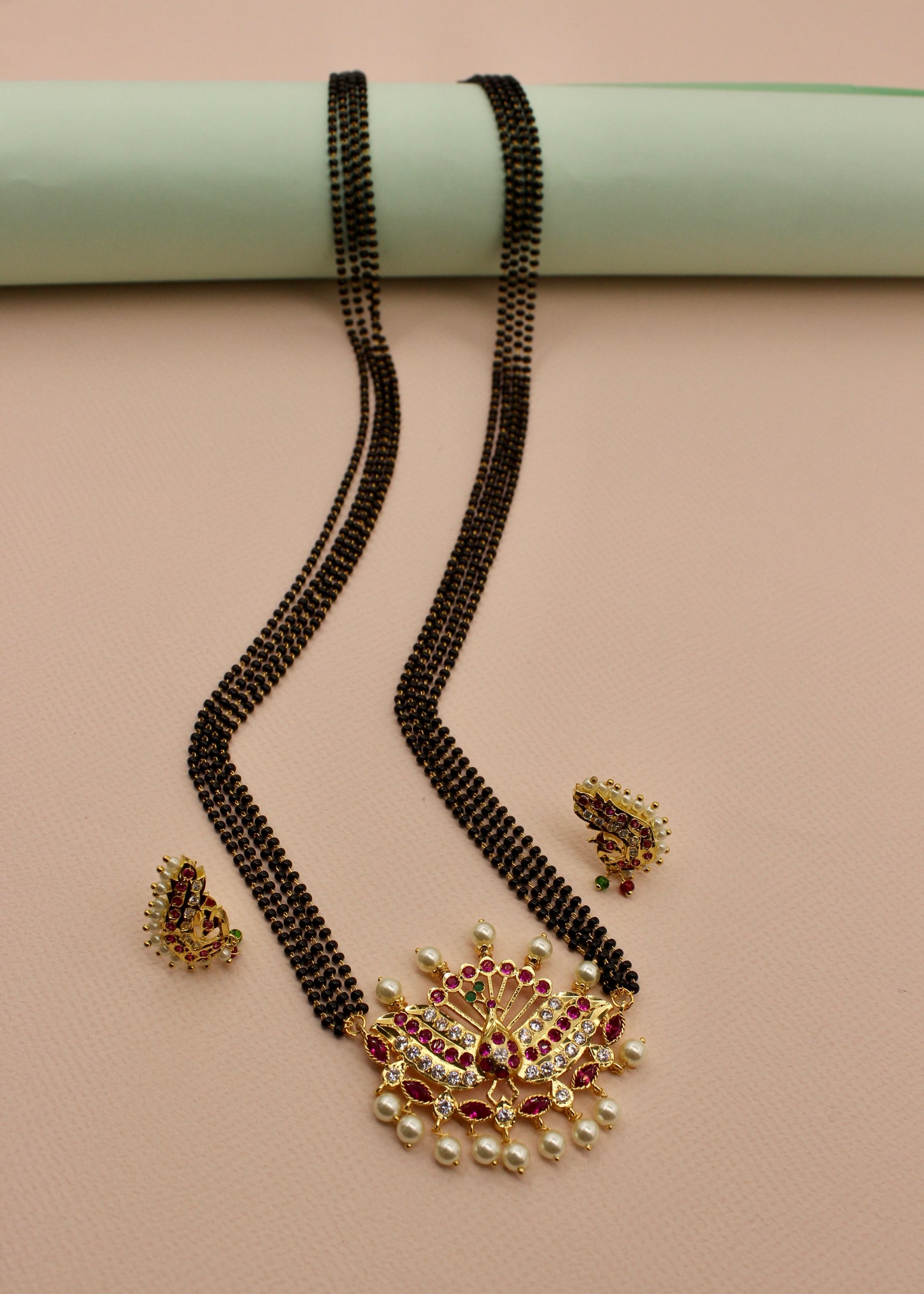 TEXTURED MOTI MANGALSUTRA