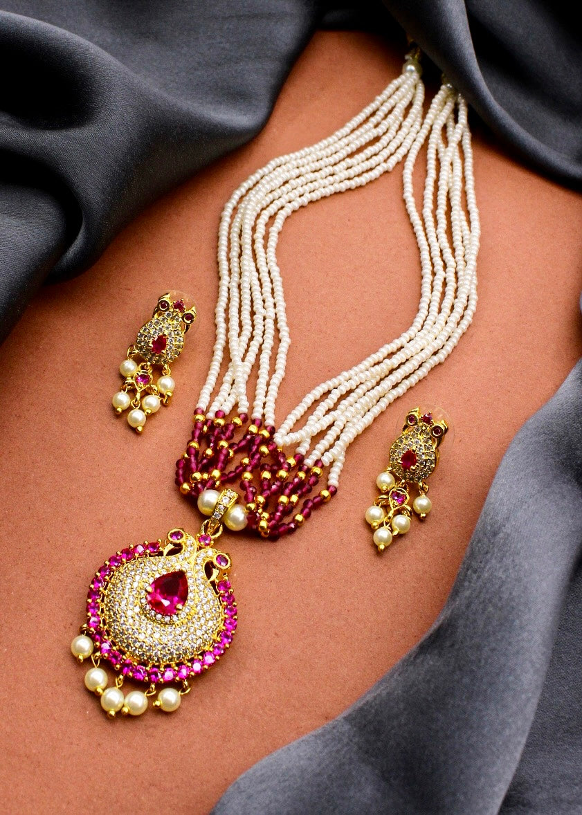 PEACOCK DESIGNER NECKLACE