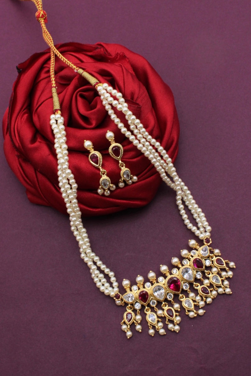 ETHEREAL MOTI TANMANI NECKLACE
