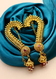 GOLDEN BEADS ANTIQUE EAR-CUFFS