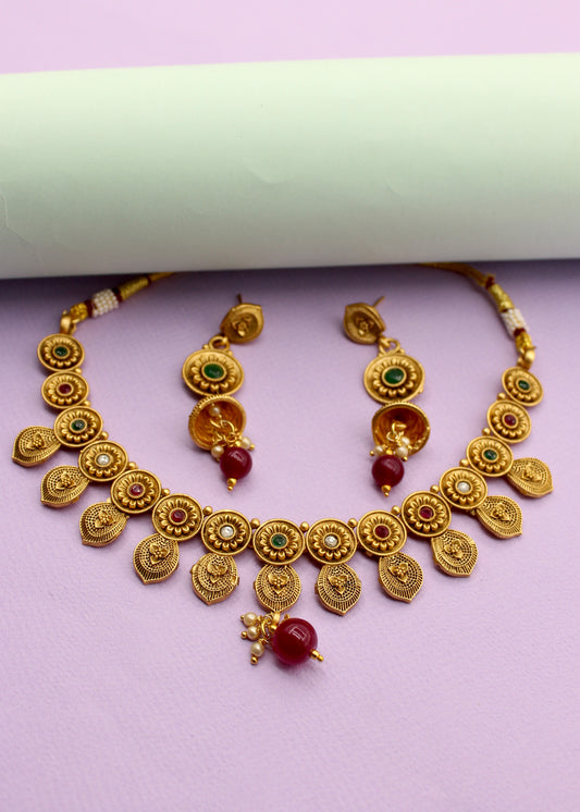 ETHEREAL RAJWADI NECKLACE