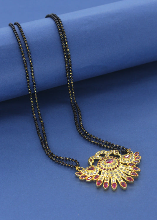 PEACOCK PAIR MANGALSUTRA