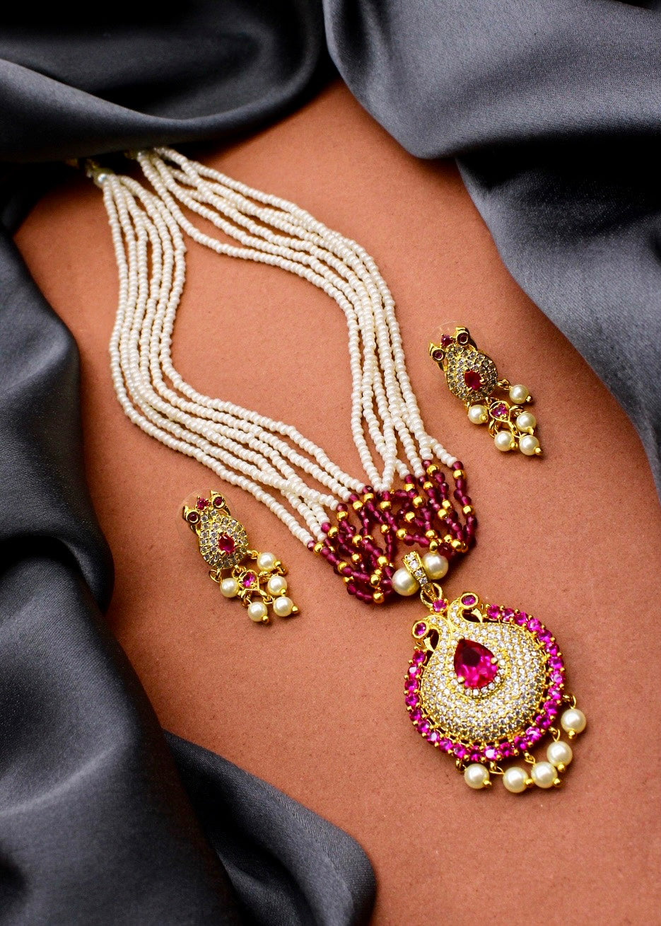 PEACOCK DESIGNER NECKLACE