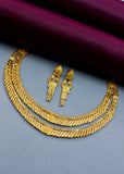 MAGNIFICENT GOLD PLATED NECKLACE