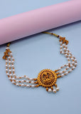 STRIKING PESHWAI CHOKER NECKLACE