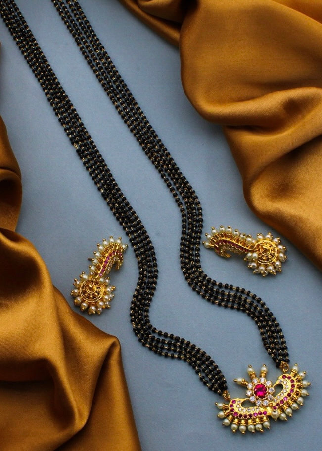 DAZZLING PEARL MANGALSUTRA