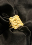 ROYAL GOLD PLATED MEN'S RING
