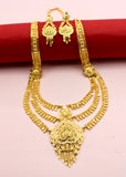 CAPTIVATING GOLD PLATED NECKLACE