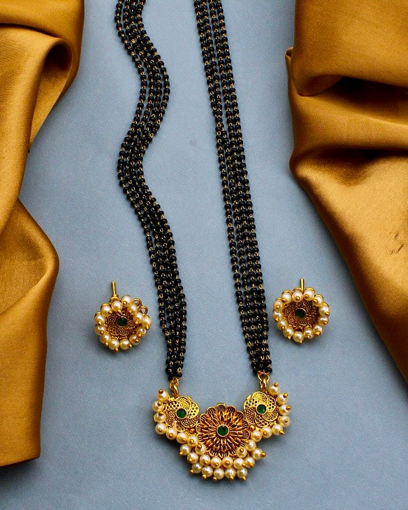 CLASSY PEARL MANGALSUTRA