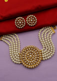DESIGNER PEARL BEADS NECKLACE