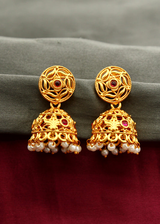 ENTHRALL JHUMKI EARRINGS