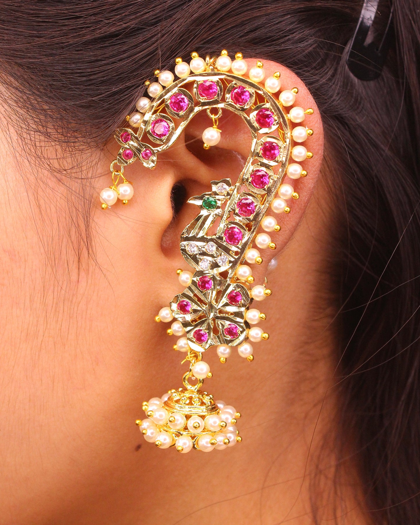 KEMP STONE DESIGNER EAR-CUFF