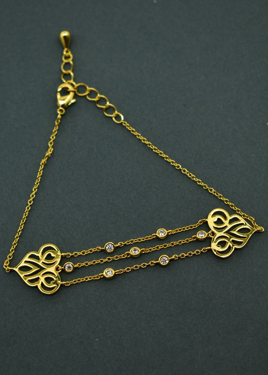 GOLDEN CHAIN DESIGNER BRACELET