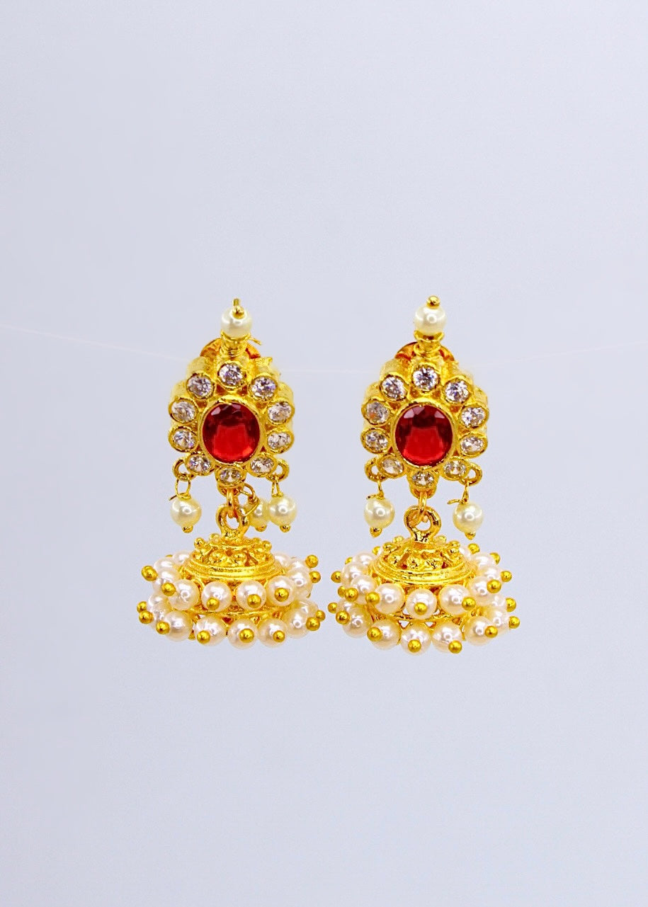 PREETY MOTI JHUMKI EARRINGS
