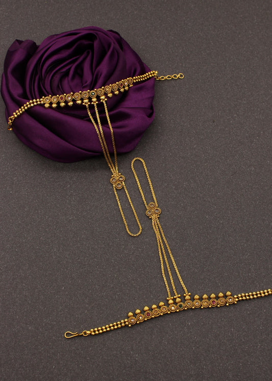 STUNNING ANTIQUE HAATPAN