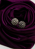 OXIDISED BEADS STUDS