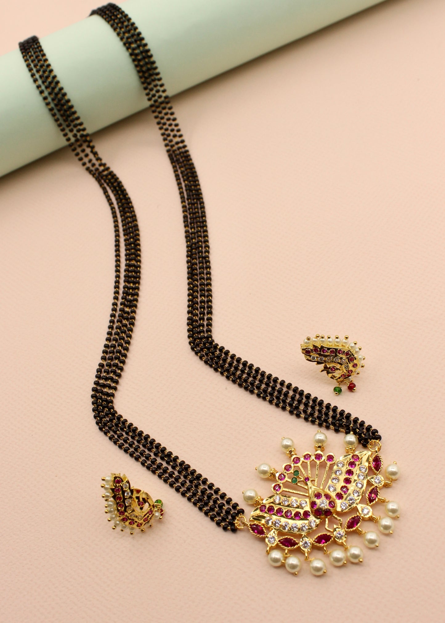 TEXTURED MOTI MANGALSUTRA