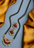 STUDDED PEACOCK PEARL MANGALSUTRA