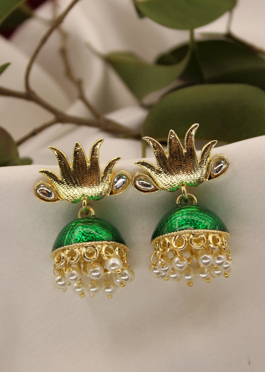 LOTUS FLOWER EARRINGS