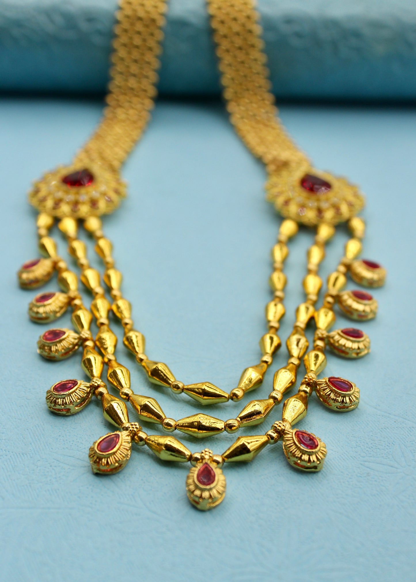 DROPLET DESIGNER MALHAR NECKLACE