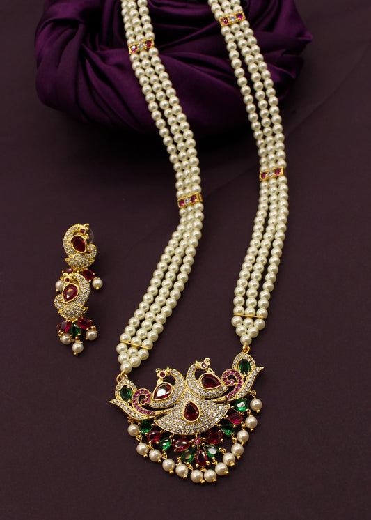 RADIANT PEACOCK NECKLACE