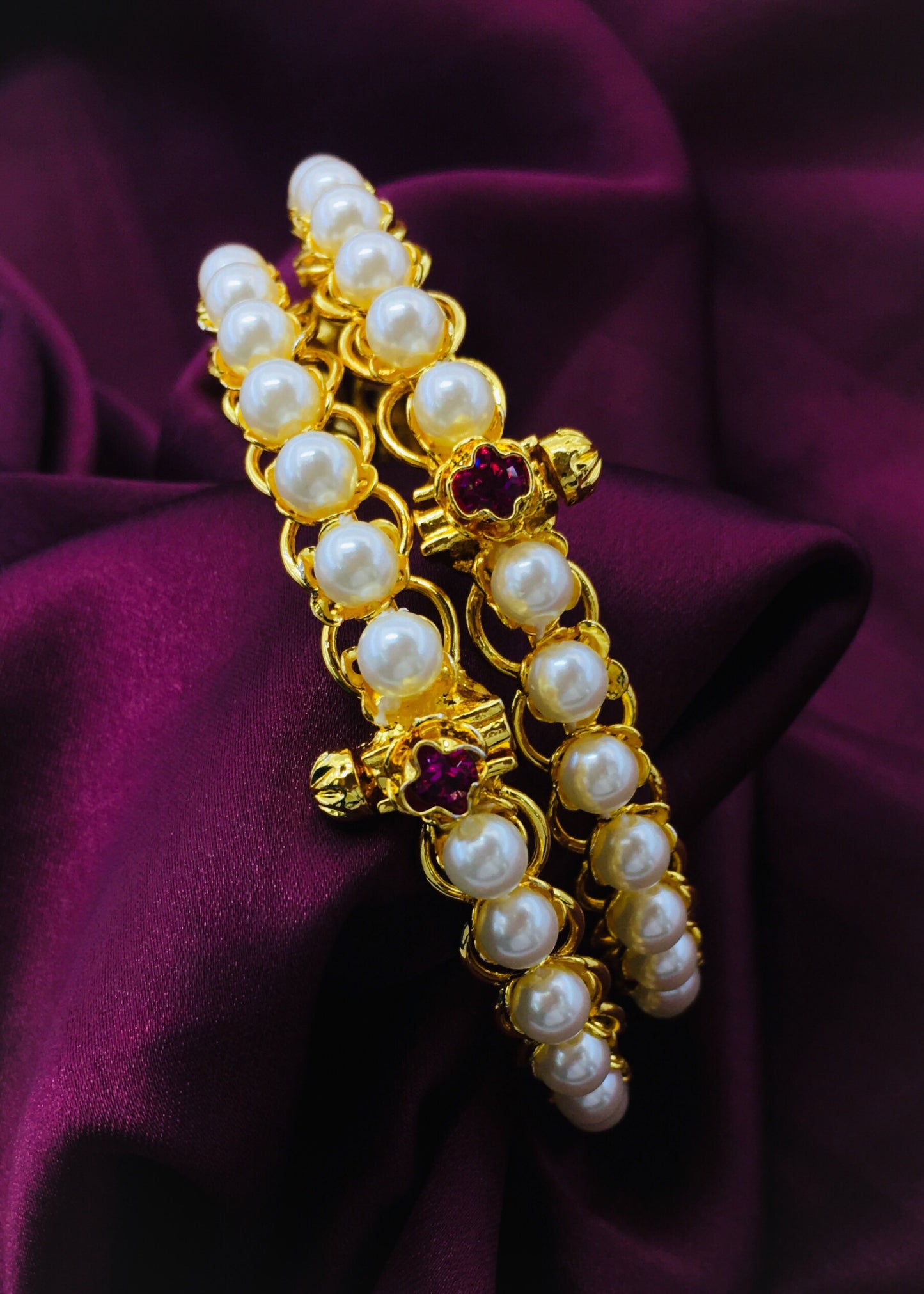PEARL BEADS BANGLES