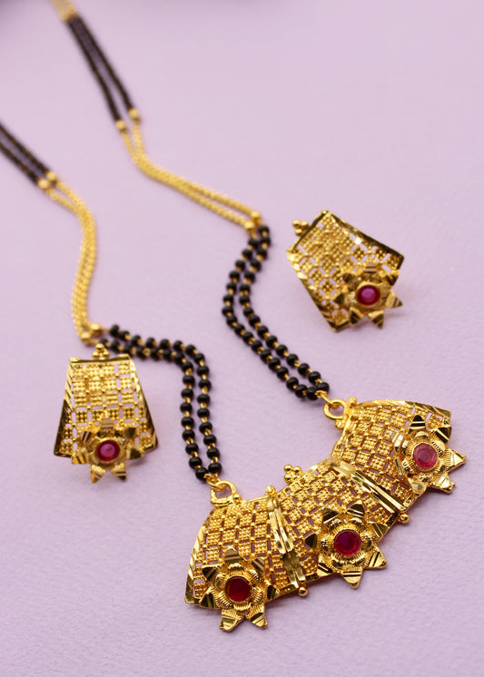 GLOSSY ANTIQUE MANGALSUTRA