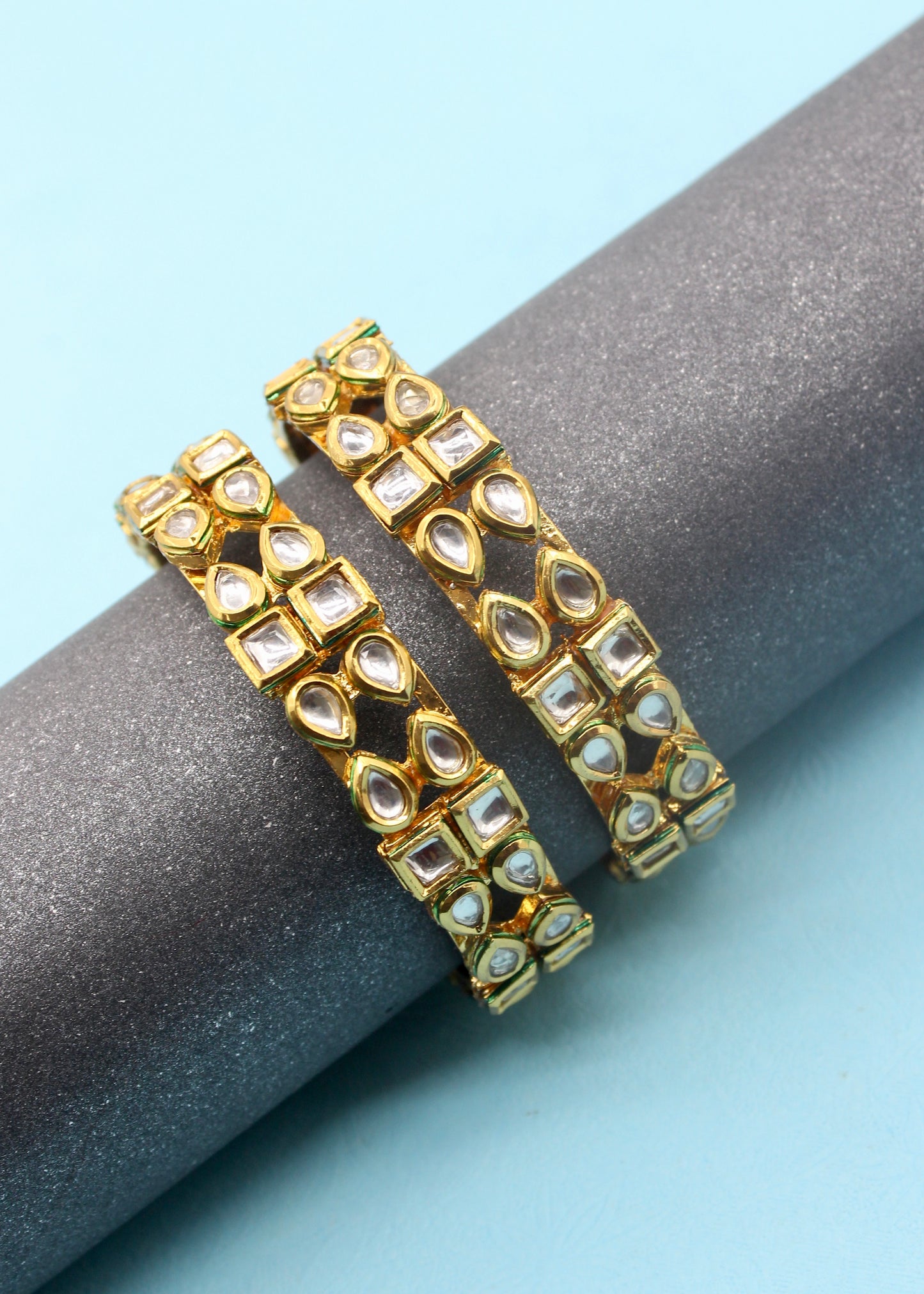 STUNNING KUNDAN BANGLES