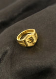 DAZZLING GOLDEN MEN'S RING