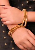 GOLDEN BEADS TRADITIONAL BANGLES