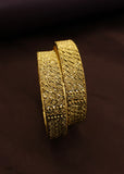 CLASSIC GOLD PLATED METAL BANGLES