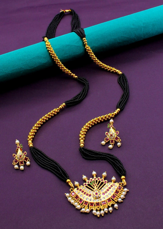 PEAFOWL DESIGNER MANGALSUTRA